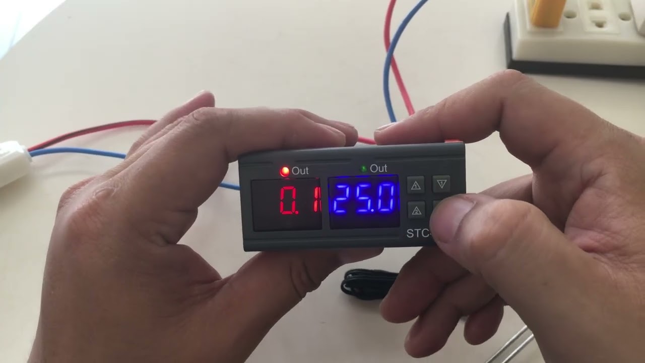 Bộ Điều Nhiệt Thông Minh STC-3032 – Điều Khiển Nhiệt Độ & Độ Ẩm Tự Động, Chính Xác