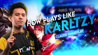 How to get lots of Gold and Win like KarlTzy (Claude Gameplay) - Mobile Legends