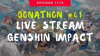 🔴[LIVE] JOKI NGULI MAP | GENSHIN IMPACT BAHASA INDONESIA | DONATHON #41