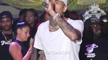 Chris Brown "Make Love" & "Wet The Bed" Live in Miami