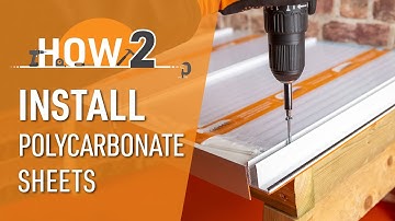 How to Install Polycarbonate Roofing Sheets | Axiome