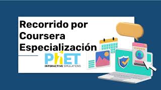 Pasos para entrar a Curso de PhET en Coursera