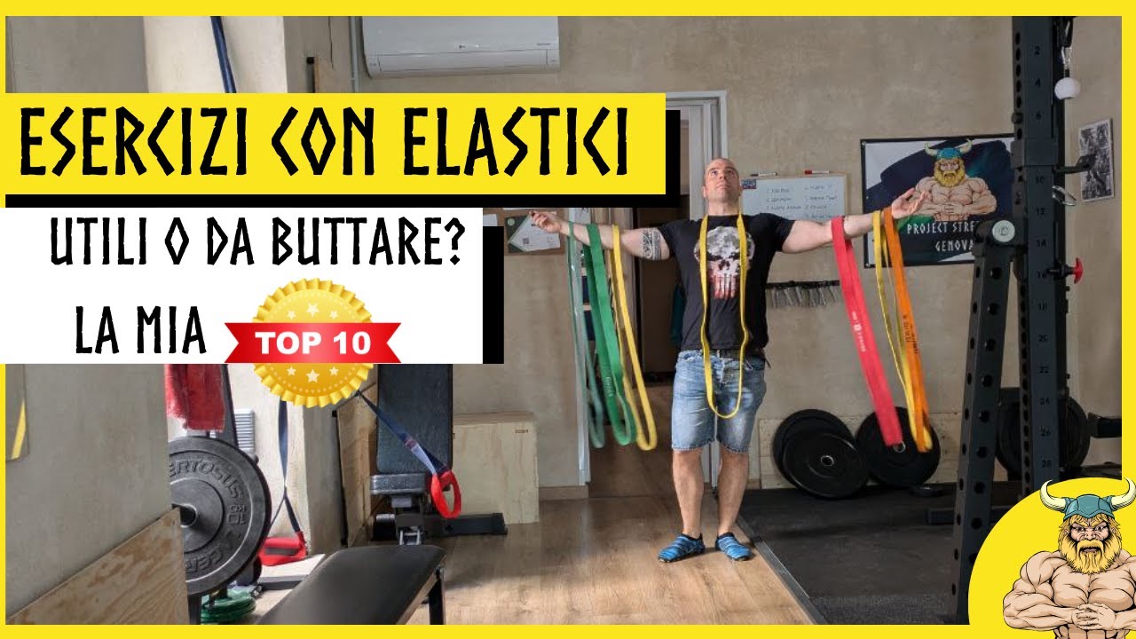 Esercizi con elastici: da buttare? 🗑️ La mia top 10
