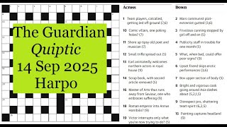 The Guardian Quiptic 1347