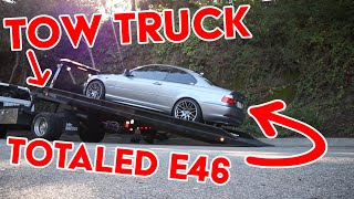 My BROKEN BMW Gets TOWED | BMW E46