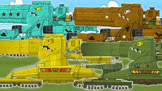 NEW Season of All USSR Monster Battles - Cartoons about tanks