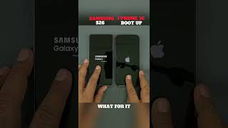 ☠️⚡ SAMSUNG S26 VS iPHONE 16 BOOT UP SPEED TEST!!