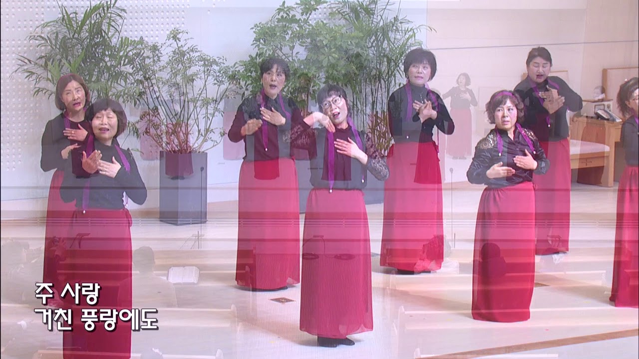 예안교회회 2018 추수감사대회 율동_4여전도회(2018.11.18)