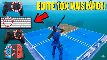O SEGREDO PARA EDITAR 10X MAIS RÁPIDO no FORTNITE! (MELHORES DICAS DO MUNDO!) PC/CONTROLE/MOBILE!