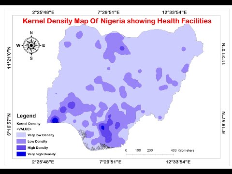 KERNEL DENSITY MAPPING IN ARCGIS