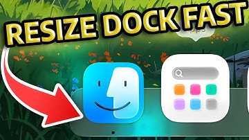 Resize Your macOS Dock in SECONDS!