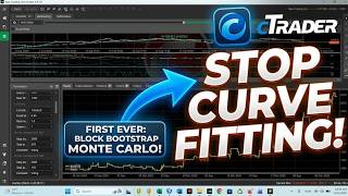 How to do run Block Bootstrap Monte Carlo analysis on our cTrader cbot backtest!