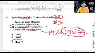 Kelas Intensif Sejarah SPM 2025 - Kertas 1 Terengganu 2025