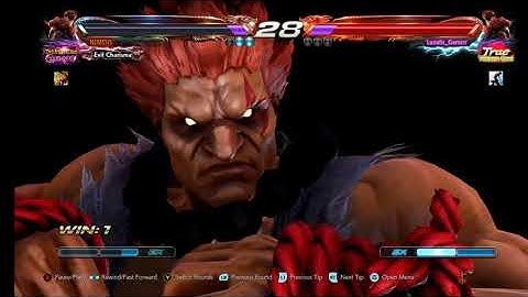Akuma Death Combo(100%) First ever Online Death Combo in Season 4💪😎!