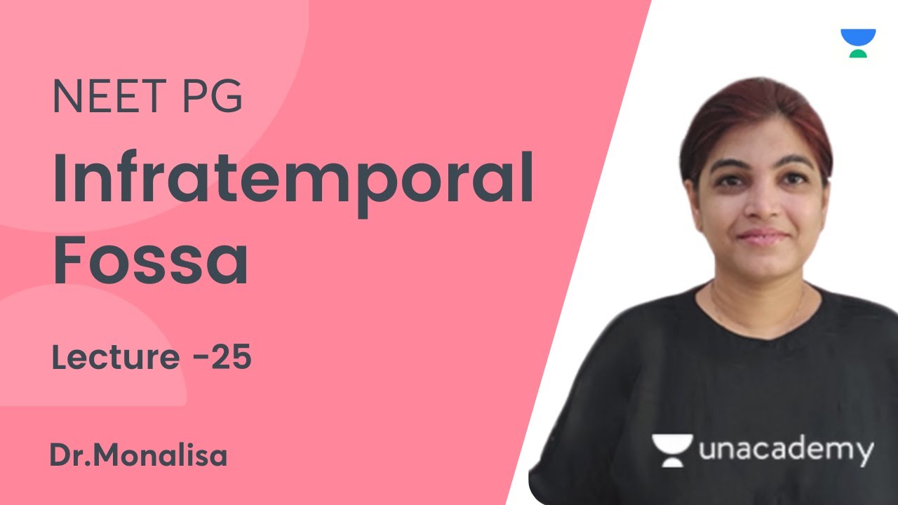 Infratemporal Fossa | NEET PG 2021 | Let's Crack NEET PG  | Dr. Monalisa