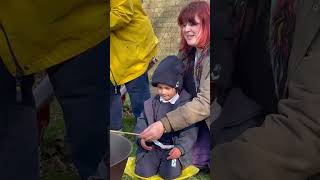 King's Ely Nursery enjoy toasting marshmallows #ely #nursery #nurseryactivities #forestschool