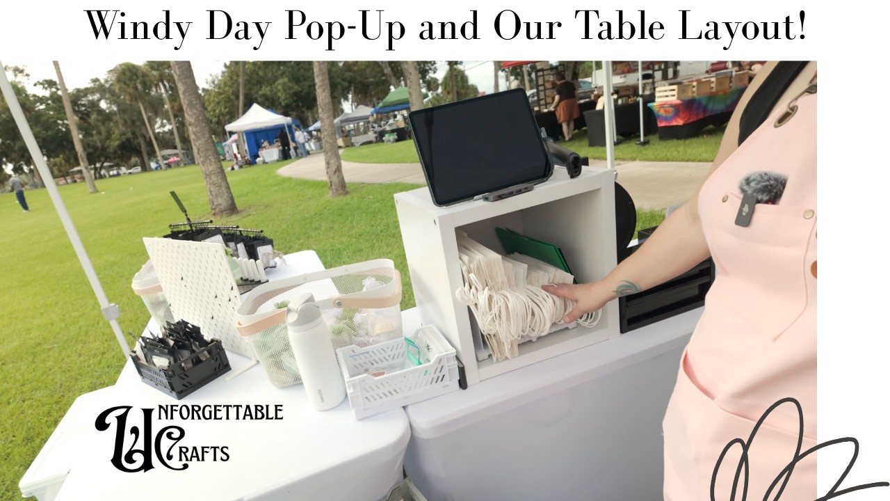 POP UP: TIPS for Rainy & Windy Market, how it went for us!