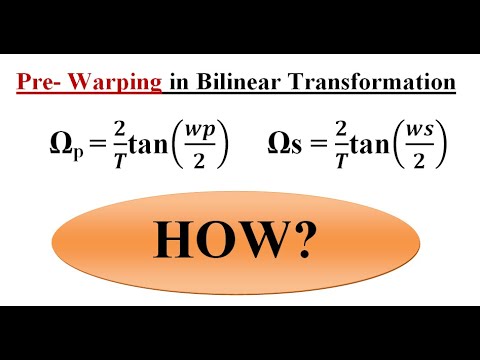 What Is Pre Warping In Bilinear Transformation DSP YouTube what-is-pre-warping-in-bilinear-transformation-dsp-youtube