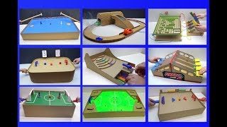 10 Amazing Cardboard Games Compilation