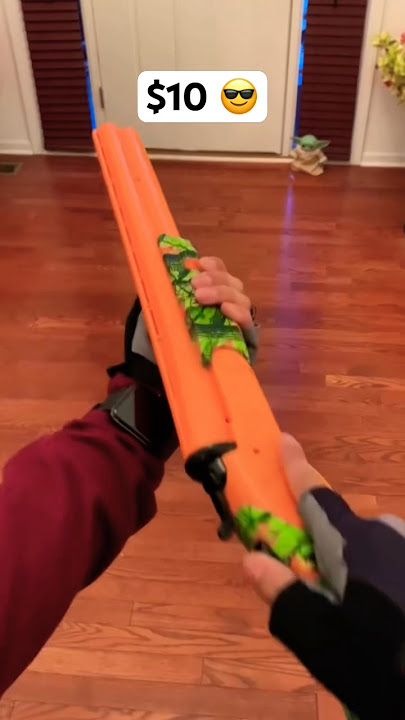 $10 vs $100 Toy Shotgun 🤯 #shorts