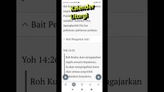 Baca Kitab Suci Sesuai Kalender Liturgi di Aplikasi eKatolik screenshot 1