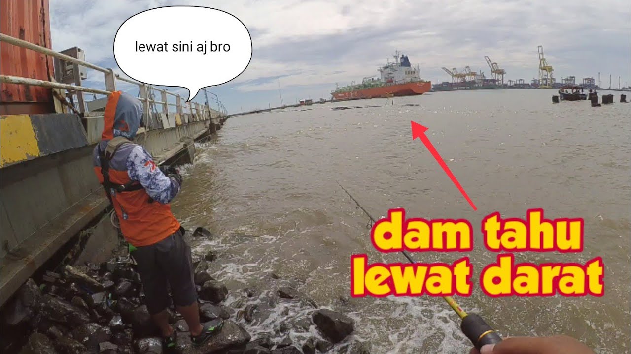 Fun fising part 1|| akses dam tahu lewat darat,(spot mancing semarang)