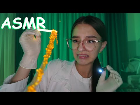 ЧИСТКА ДУЖЕ  БРУДНИХ ВУХ  🤢 ASMR українською мовою 👩🏽‍⚕️