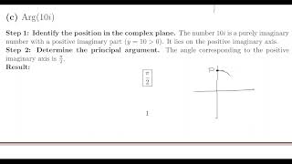 How to Find the Principal Argument of a Complex Number | Complex Analysis