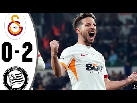 Galatasaray vs Sturm Graz 0-2 maç özeti.  Highlights & All Goals - Club Friendly 2023 HD