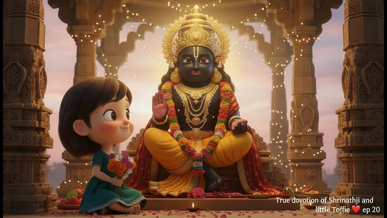 श्रीनाथ जी और नन्ही तोफी की सच्ची भक्ति ❤️ | Cute Devotional Story for Kids EP 20