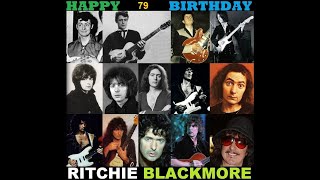 Ritchie Blackmore Guitar of God 14 April 1945 Happy Birthday