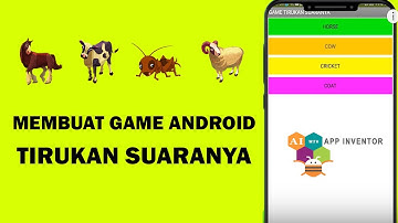MEMBUAT GAME ANDROID TIRUKAN SUARANYA