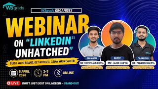 LinkeIn UnHatched - W3grads