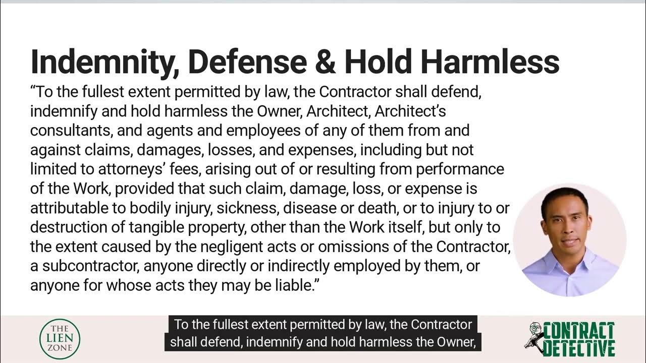 indemnity-defense-and-hold-harmless-youtube