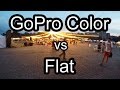GoPro Hero4 Silver: GoPro Color vs Flat Comparison | Settings Test
