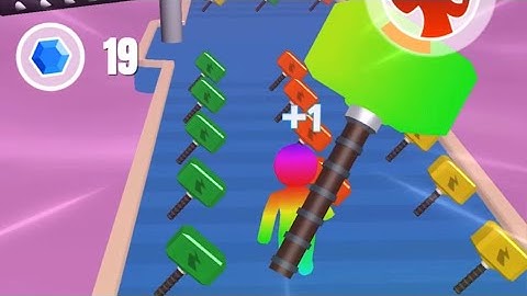 Giant Hammer Level 5 Android and iOS Gameplay Facecam