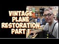 Vintage plane restoration part 1
