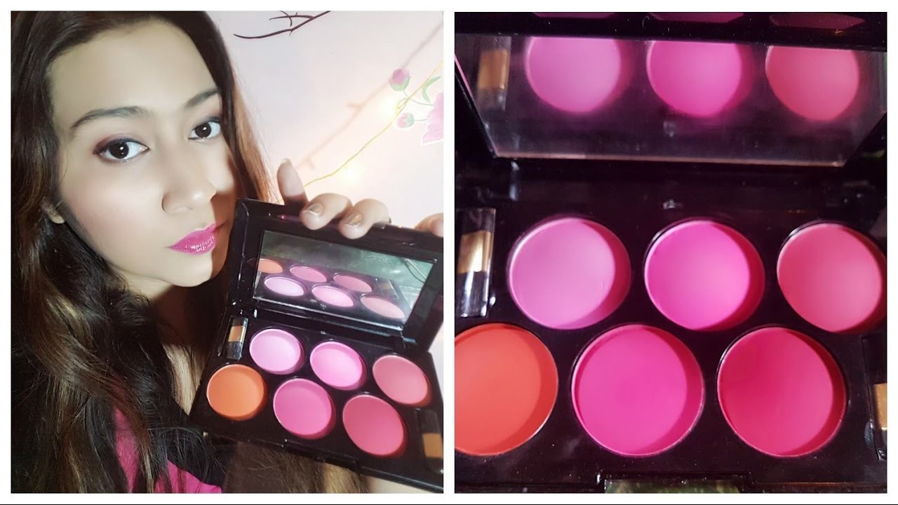 CHEAPEST BLUSH PALETTE IN INDIA QUMEIDIE BLUSH PALETTE BUDGET