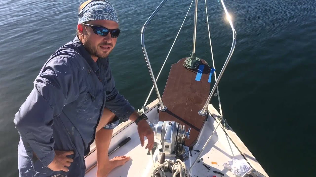 Atticus update 82: Installing Lofrans Royal Windlass