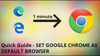 How to set Google Chrome as default browser | Replace Microsoft Edge with Google Chrome screenshot 5