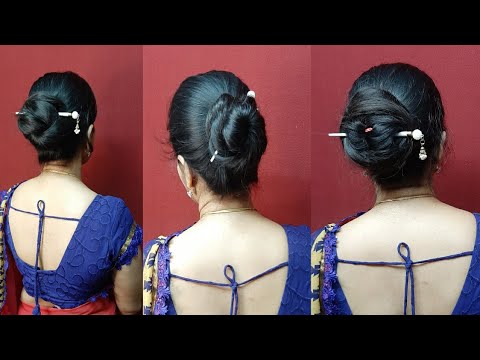Video: https://youtu.be/kuPtzTgLXMA Quick & Easy Hair Bun For Very Long  Hair How to Style Very Long Hair| Everyday Long Hair Bun Style | Instagram