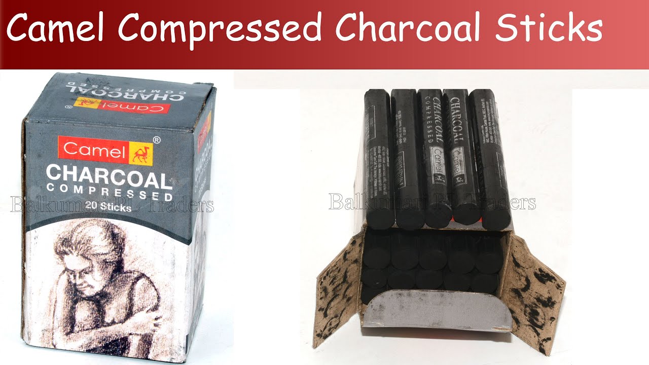 Camel Compressed Charcoal Sticks 