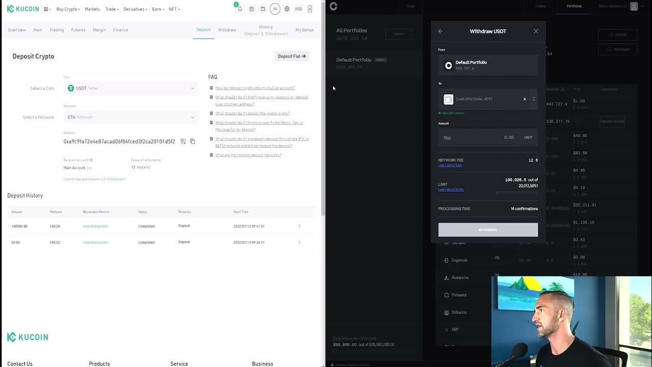 How to Send Crypto to Kucoin from Coinbase TUTORIAL YouTube