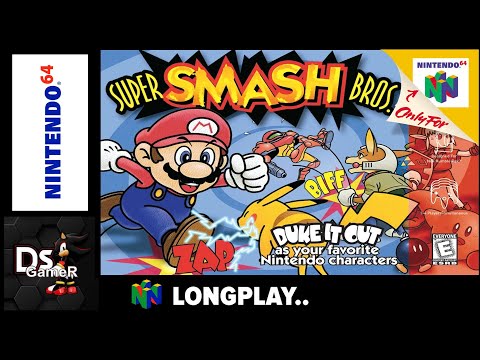 Super Smash Bros - FULL GAME [Longplay] N64