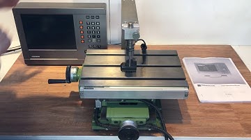 Saim cross-table with Heidenhain Positip 855 and KT 130
