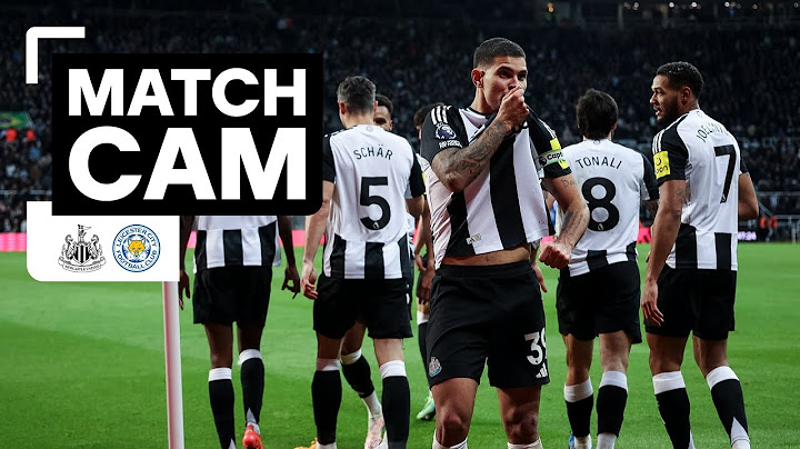 MATCH CAM 🎥 Newcastle United 4 Leicester City 0 | Premier League Highlights
