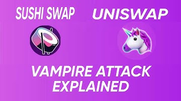 Crypto Vampire Attack (Sushi Swap & UniSwap)