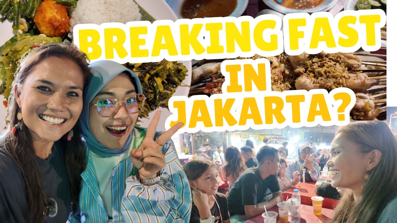 Breaking Fast? 🌙 Ramadan Jakarta Street Food with Family | Street Food Jakarta Bareng Keluarga