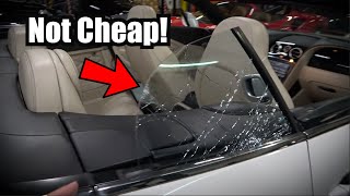 Today I Found Out Bentley Windows Cost More Than Most Windshields