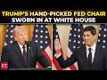 ‘I want an independent Fed’: Trump swears in Kevin Warsh after dramatic power struggle with Powell